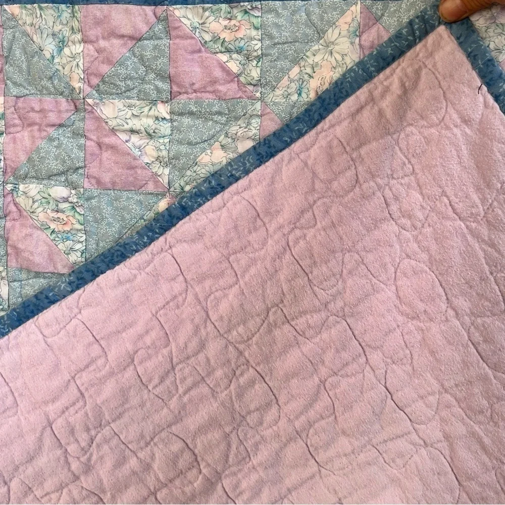 Hand Crafted pastel lilac